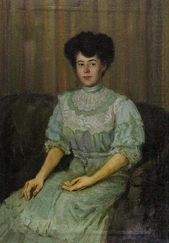 Valentin Serov Portrait of Praskovia Tchaokovskaia china oil painting image